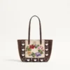 Valentino Garavani Nellcôte Mini-Einkaufstasche mit Stickerei Valentino Garavani Nellcôte Mini-Einkaufstasche mit Stickerei
