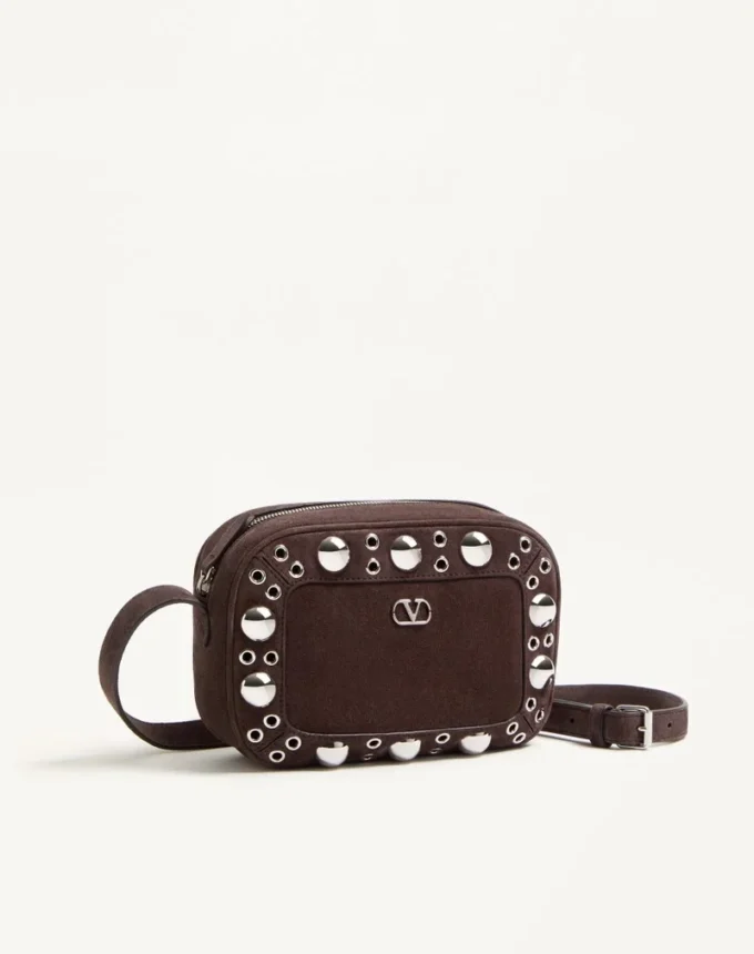 Valentino Garavani Nellcôte Schultertasche aus Wildleder Valentino Garavani Nellcôte Schultertasche aus Wildleder
