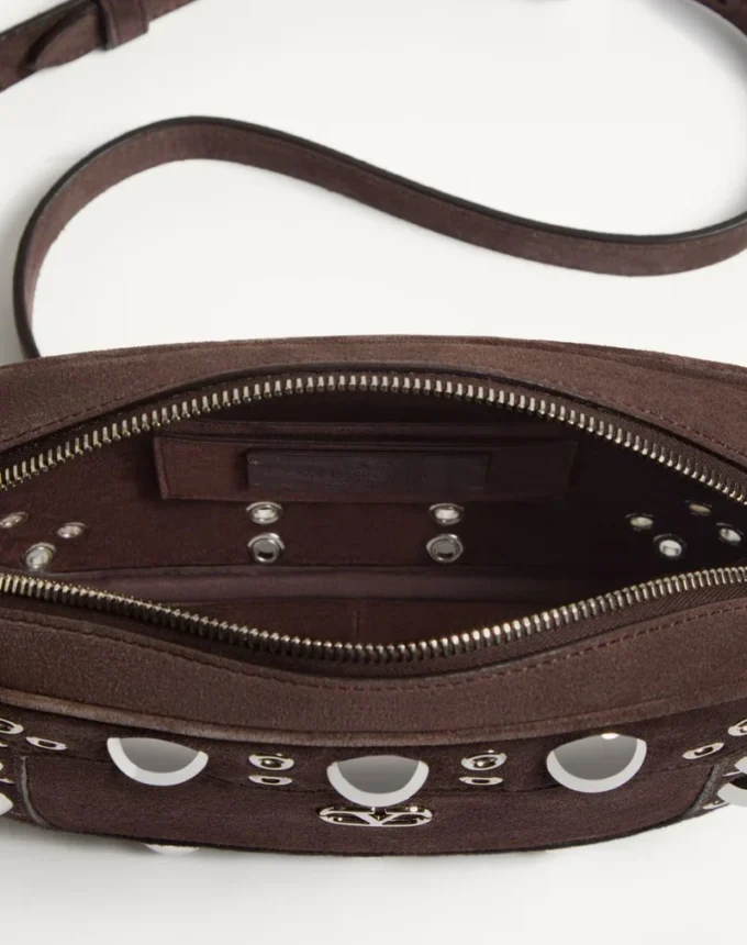 Valentino Garavani Nellcôte Schultertasche aus Wildleder Valentino Garavani Nellcôte Schultertasche aus Wildleder