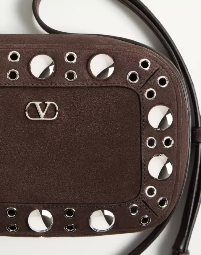 Valentino Garavani Nellcôte Schultertasche aus Wildleder Valentino Garavani Nellcôte Schultertasche aus Wildleder