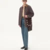 Valentino Garavani Nellcôte Schultertasche aus Wildleder mit Fransen Valentino Garavani Nellcôte Schultertasche aus Wildleder mit Fransen