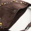 Valentino Garavani Nellcôte Schultertasche aus Wildleder mit Fransen Valentino Garavani Nellcôte Schultertasche aus Wildleder mit Fransen