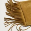 Valentino Garavani Nellcôte Schultertasche aus Wildleder mit Fransen Valentino Garavani Nellcôte Schultertasche aus Wildleder mit Fransen