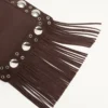 Valentino Garavani Nellcôte Schultertasche aus Wildleder mit Fransen Valentino Garavani Nellcôte Schultertasche aus Wildleder mit Fransen