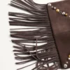 Valentino Garavani Nellcôte Schultertasche aus Wildleder mit Fransen Valentino Garavani Nellcôte Schultertasche aus Wildleder mit Fransen