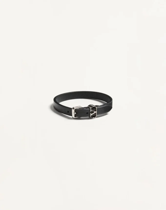 Valentino Garavani Ovalette Armband aus Kalbsleder Valentino Garavani Ovalette Armband aus Kalbsleder