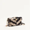 Valentino Garavani Panthea Kleine Umhängetasche aus Pythonleder und Wildleder mit Chevron-Muster Valentino Garavani Panthea Kleine Umhängetasche aus Pythonleder und Wildleder mit Chevron-Muster
