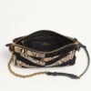 Valentino Garavani Panthea Kleine Umhängetasche aus Pythonleder und Wildleder mit Chevron-Muster Valentino Garavani Panthea Kleine Umhängetasche aus Pythonleder und Wildleder mit Chevron-Muster
