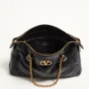 Valentino Garavani Panthea Schultertasche aus Nappaleder mit Chevron-Muster Valentino Garavani Panthea Schultertasche aus Nappaleder mit Chevron-Muster