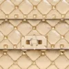 Valentino Garavani Rockstud Spike Kleine laminierte Nappa-Tasche Valentino Garavani Rockstud Spike Kleine laminierte Nappa-Tasche