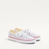 Valentino Garavani und Vans Low-Top-Sneaker aus Stoff mit Valentino Vans Love-Print Valentino Garavani und Vans Low-Top-Sneaker aus Stoff mit Valentino Vans Love-Print