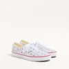 Valentino Garavani und Vans Low-Top-Sneaker aus Stoff mit Valentino Vans Love-Print Valentino Garavani und Vans Low-Top-Sneaker aus Stoff mit Valentino Vans Love-Print