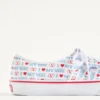 Valentino Garavani und Vans Low-Top-Sneaker aus Stoff mit Valentino Vans Love-Print Valentino Garavani und Vans Low-Top-Sneaker aus Stoff mit Valentino Vans Love-Print