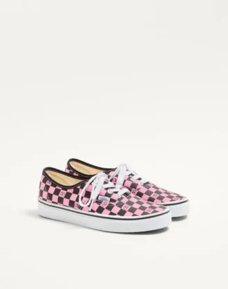 Valentino Garavani und Vans Low-Top-Sneaker aus Stoff mit VLogo-Schachbrettmuster Valentino Garavani und Vans Low-Top-Sneaker aus Stoff mit VLogo-Schachbrettmuster