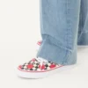 Valentino Garavani und Vans Low-Top-Sneaker aus Stoff mit VLogo-Schachbrettmuster und Polka-Dot-Detail Valentino Garavani und Vans Low-Top-Sneaker aus Stoff mit VLogo-Schachbrettmuster und Polka-Dot-Detail