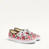 Valentino Garavani und Vans Low-Top-Sneaker aus Stoff mit VLogo-Schachbrettmuster und Polka-Dot-Detail Valentino Garavani und Vans Low-Top-Sneaker aus Stoff mit VLogo-Schachbrettmuster und Polka-Dot-Detail