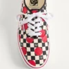 Valentino Garavani und Vans Low-Top-Sneaker aus Stoff mit VLogo-Schachbrettmuster und Polka-Dot-Detail Valentino Garavani und Vans Low-Top-Sneaker aus Stoff mit VLogo-Schachbrettmuster und Polka-Dot-Detail