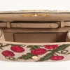 Valentino Garavani Vain bestickte Schulter-Clutch mit Cherryfic-Muster Valentino Garavani Vain bestickte Schulter-Clutch mit Cherryfic-Muster