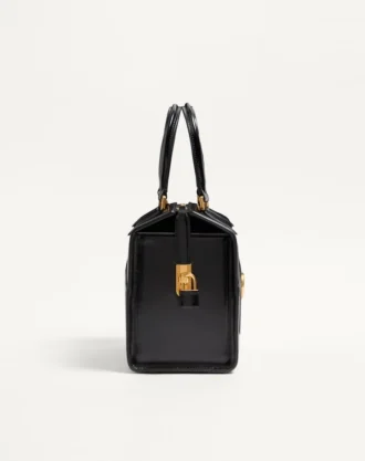 Valentino Garavani Vain-Case Bowlingtasche aus glänzendem Kalbsleder