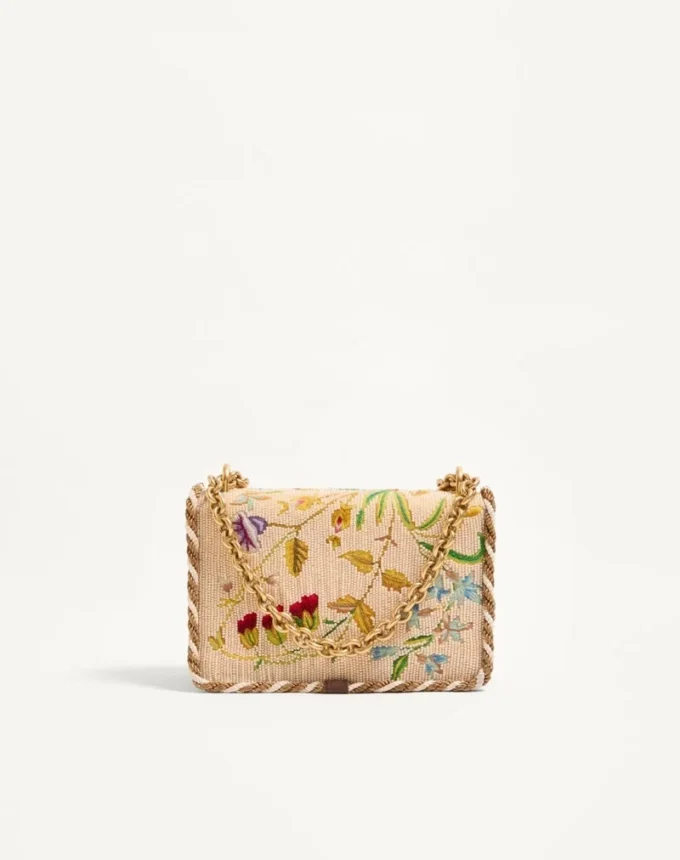 Valentino Garavani Vain Kleine bestickte Umhängetasche Valentino Garavani Vain Kleine bestickte Umhängetasche