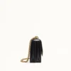 Valentino Garavani Vain Schultertasche aus glänzendem Kalbsleder Valentino Garavani Vain Schultertasche aus glänzendem Kalbsleder