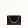 Valentino Garavani Vain Schultertasche aus glänzendem Kalbsleder Valentino Garavani Vain Schultertasche aus glänzendem Kalbsleder