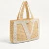 Valentino Garavani Viva Superstar Große Einkaufstasche aus Raffia Valentino Garavani Viva Superstar Große Einkaufstasche aus Raffia
