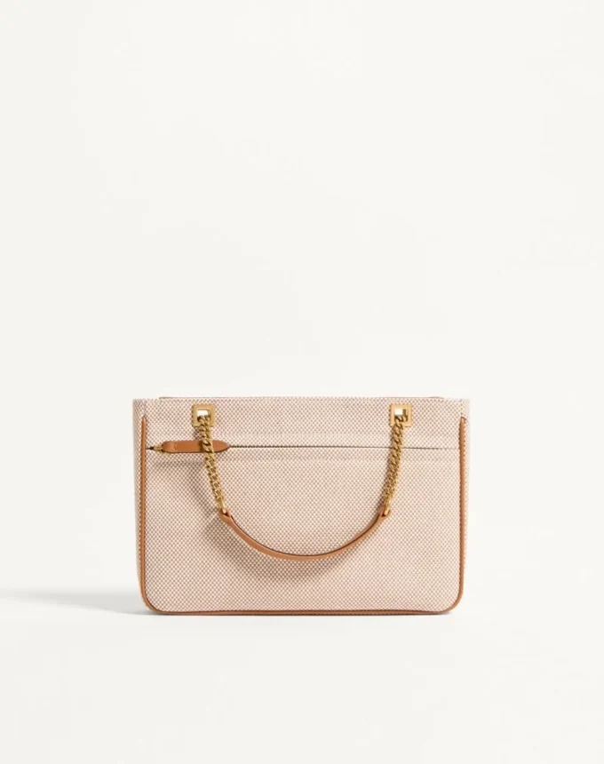 Valentino Garavani Viva Superstar Kleine Canvas-Einkaufstasche Valentino Garavani Viva Superstar Kleine Canvas-Einkaufstasche