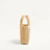 Valentino Garavani Viva Superstar Kleine Einkaufstasche aus Raffia