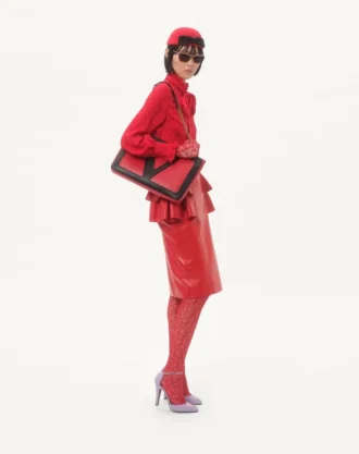 Valentino Garavani Viva Superstar Medium Nappa-Leder-Einkaufstasche