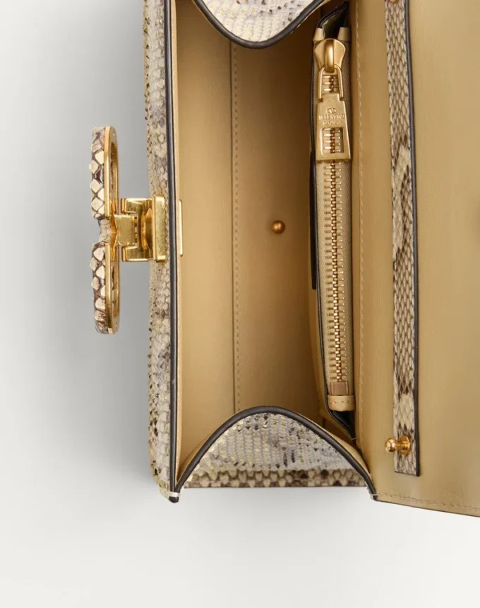 Valentino Garavani Vsling Kleine Python-Handtasche Valentino Garavani Vsling Kleine Python-Handtasche