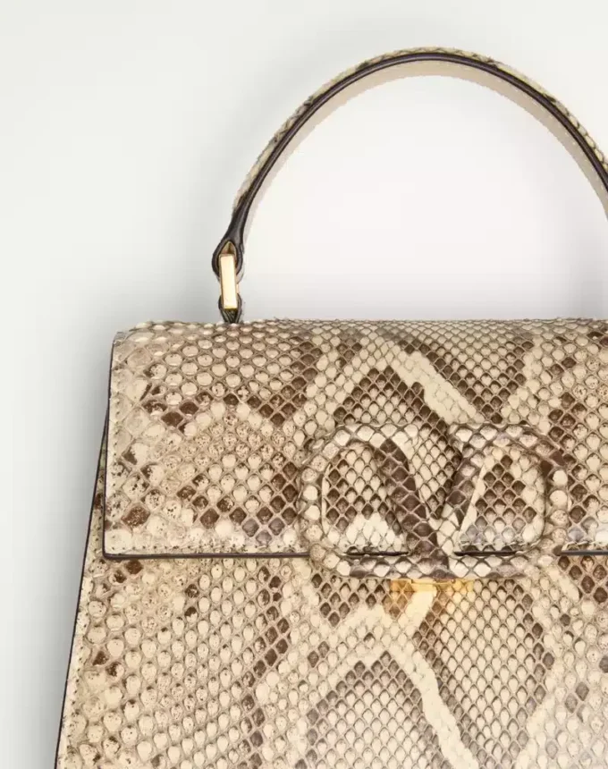 Valentino Garavani Vsling Kleine Python-Handtasche Valentino Garavani Vsling Kleine Python-Handtasche