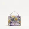 Valentino Garavani Vsling Mini-Handtasche mit Flowerism-Strassmotiv und Juwelenlogo Valentino Garavani Vsling Mini-Handtasche mit Flowerism-Strassmotiv und Juwelenlogo