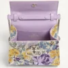 Valentino Garavani Vsling Mini-Handtasche mit Flowerism-Strassmotiv und Juwelenlogo Valentino Garavani Vsling Mini-Handtasche mit Flowerism-Strassmotiv und Juwelenlogo