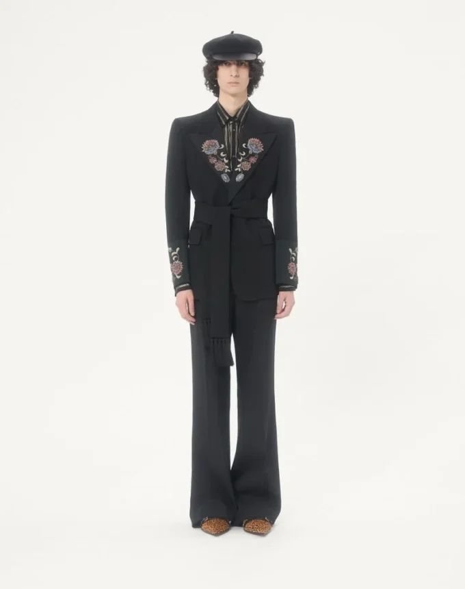 Valentino Hemd aus Seidenchiffon und Lurex Valentino Hemd aus Seidenchiffon und Lurex