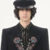 Valentino Hemd aus Seidenchiffon und Lurex Valentino Hemd aus Seidenchiffon und Lurex