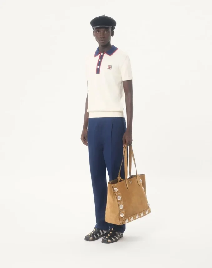 Valentino Hose aus Baumwollgabardine Valentino Hose aus Baumwollgabardine
