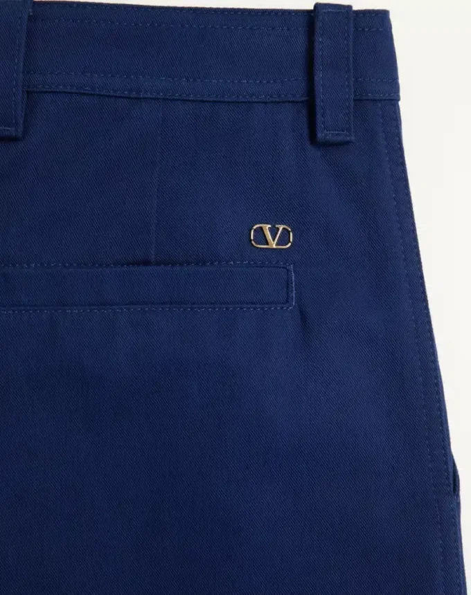 Valentino Hose aus Baumwollgabardine Valentino Hose aus Baumwollgabardine