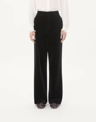 Valentino Hose aus Baumwollsamt
