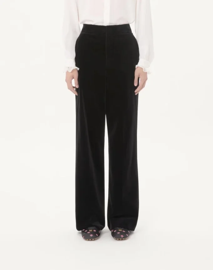 Valentino Hose aus Baumwollsamt Valentino Hose aus Baumwollsamt