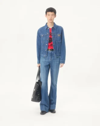 Valentino Jeansjacke mit VGold