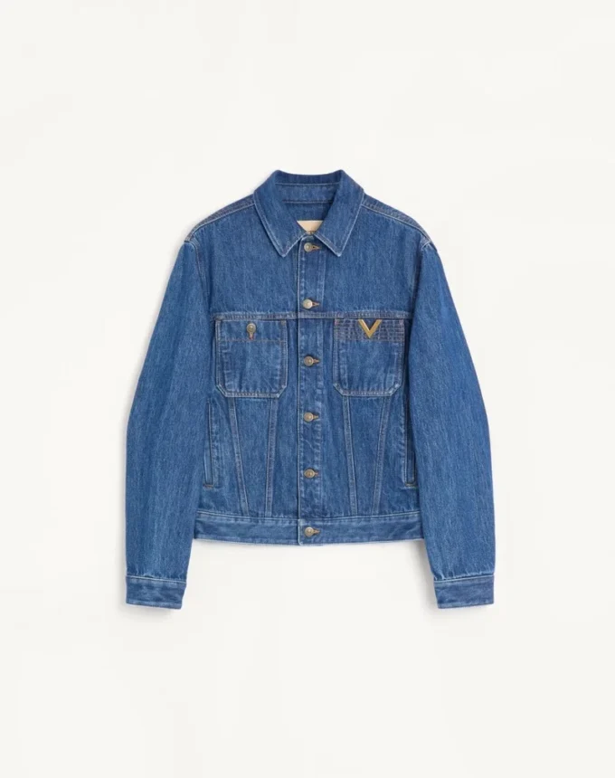 Valentino Jeansjacke mit VGold Valentino Jeansjacke mit VGold
