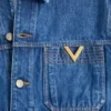 Valentino Jeansjacke mit VGold Valentino Jeansjacke mit VGold
