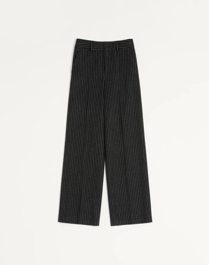 Valentino Nadelstreifenhose aus Wolle und Seide Valentino Nadelstreifenhose aus Wolle und Seide