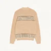 Valentino Pullover aus Wolle und Baumwolle mit Valentino Pferdeaufnäher Valentino Pullover aus Wolle und Baumwolle mit Valentino Pferdeaufnäher