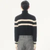 Valentino Rollkragenpullover aus Wolle mit Vlogo-Stickerei Valentino Rollkragenpullover aus Wolle mit Vlogo-Stickerei