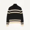 Valentino Rollkragenpullover aus Wolle mit Vlogo-Stickerei Valentino Rollkragenpullover aus Wolle mit Vlogo-Stickerei