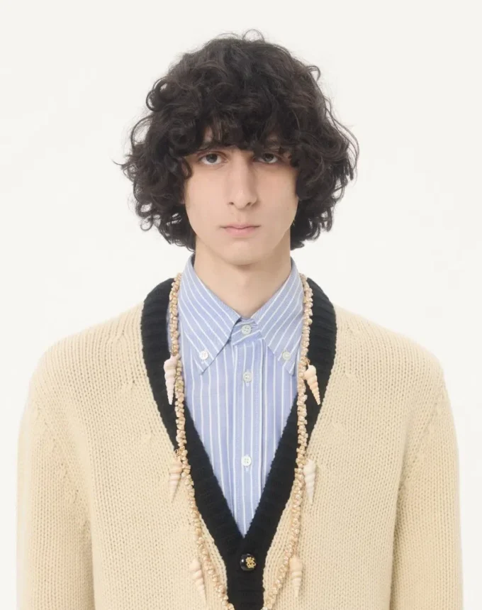 Valentino Wollcardigan mit gesticktem VG Valentino Wollcardigan mit gesticktem VG