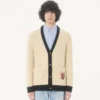 Valentino Wollcardigan mit gesticktem VG Valentino Wollcardigan mit gesticktem VG