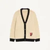 Valentino Wollcardigan mit gesticktem VG Valentino Wollcardigan mit gesticktem VG
